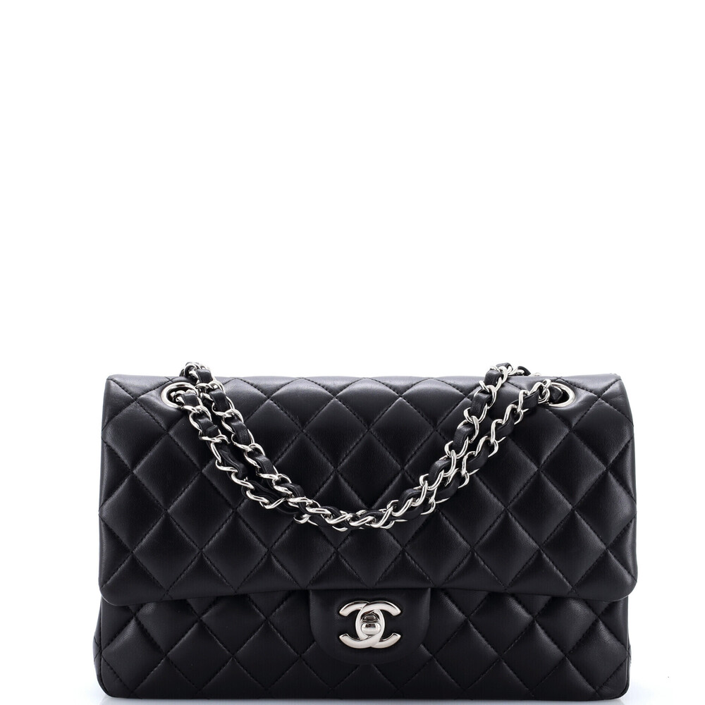 Chanel Medium Classic Double Flap Bag Quilted Lambskin
